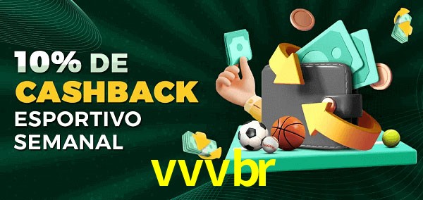 10% de bônus de cashback na vvvbr