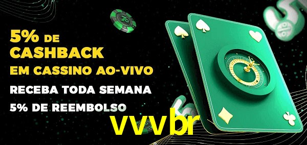 Promoções do cassino ao Vivo vvvbr